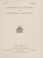 view Sales catalogue 659: Maggs Bros