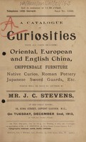 view Sales catalogue: Stevens