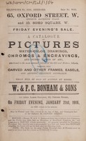 view Sales catalogue: Bonham & Sons