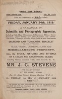 view Sales catalogue: Stevens