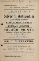 view Sales catalogue: Stevens