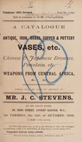 view Sales catalogue: Stevens