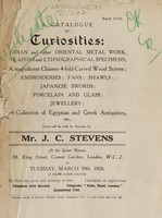 view Sales catalogue: Stevens