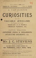 view Sales catalogue: Stevens