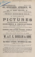 view Sales catalogue: Bonham & Sons