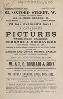 view Sales catalogue: Bonham & Sons