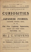 view Sales catalogue: Stevens