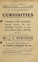 view Sales catalogue: Stevens