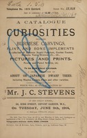 view Sales catalogue: Stevens