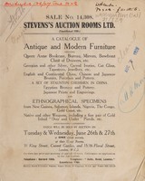 view Sales catalogue: Stevens