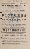 view Sales catalogue: Bonham & Sons