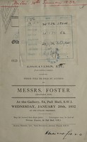 view Sales catalogue: Foster