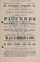 view Sales catalogue: Bonham & Sons