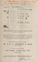 view Sales catalogue: Bonham & Sons