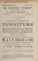 view Sales catalogue: Bonham & Sons