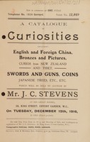 view Sales catalogue: Stevens