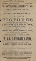 view Sales catalogue: Bonham & Sons