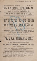 view Sales catalogue: Bonham & Sons