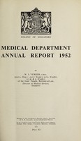 view Annual report of the Medical Department / Colony of Singapore.