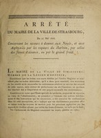 view Arrêté ... du 25 mai 1808. Concernant les secours à donner aux noyés, et aux asphysiés.