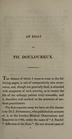 view A probationary essay on tic douloureux : submitted ... to the examination of the Royal College of Surgeons of Edinburgh ... / by Robert Nasmyth ... June 1823.