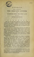 view Extract from a lecture on the nervous system, January 1839 / [Marshall Hall].