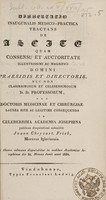 view Dissertatio inauguralis medico-practica tractans de ascite / [Joannes Chrysostomus Frieb].