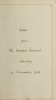 view Letter from The London Journal. Saturday. 17. December. 1726.