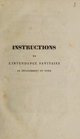 view Instructions de l'intendance sanitaire du département du Nord, à MM. les Maires des communes, aux habitans des villes, à ceux des campagnes.