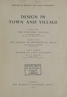 view Design in town and village.