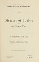 view Diseases of poultry in New South Wales / T.G. Hungerford.