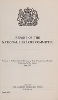 view Report of the National Libraries Committee.