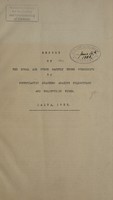 view Report of the Royal Air Force Sandfly Fever Commission on prophylactic measures against phlebotomus and phlebotomus fever, Malta, 1922.