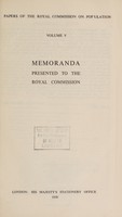view Memoranda presented to the Royal Commission.