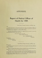 view [Report 1949] / Medical Officer of Health, Guernsey.