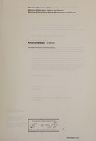 view Knowledge in action : knowledge and know-how in the Dutch economy / Ministry of Economic Affairs; Ministry of Education, Culture and Science; Ministry of Agriculture, Nature Management and Fisheries.