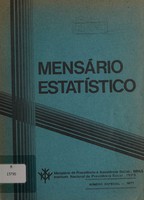 view Mensário estatístico. Número especial 1977.