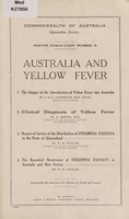 view Australia and yellow fever.