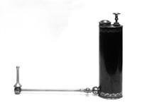 view M0000062: syringe with oval metal container