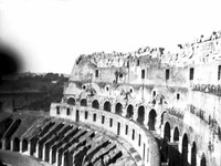 view M0000100: interior view of the Coliseum, Rome, Italy