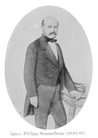 view M0000116: portrait of Ignaz Philipp Semmelweis (1818 - 1865), physician