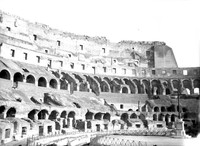 view M0000108: interior view of the Coliseum, Rome, Italy