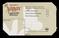 view The promise of Xanax (alprazolam) : a measurable difference.