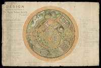 view Design for the laying out of the grounds of the Royal Botanic Society.