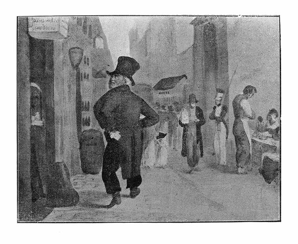 M0001070: Anti-cholera caricature "La Colique"