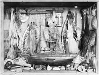 view M0000867: Display of curios collected by a seaman