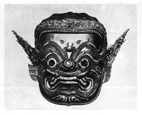 view M0001026: Traditional Thai mask