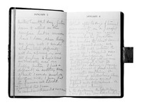 view M0000971: Diary from the Discovery Expedition, possibly belonging to Shackleton