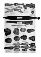 view M0001189: Display of spear throws and axes