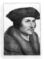 view M0001229: Reproduction of Hans Holbein's portrait of Thomas More